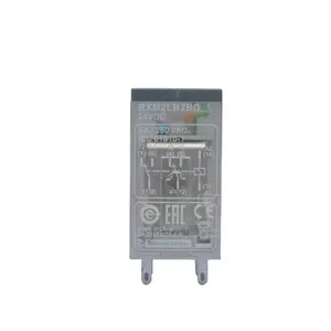 Gloednieuwe Elektrische Miniatuur Relais Dc 24V 5a Rxm2lb2bd Contactor