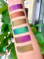 2022 nouvelle palette de fards à paupières Pastel Duochrome Pigments multichromes Singe magnétique 100 couleurs lâche Duochrome