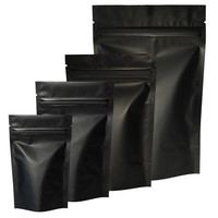 Pochette en feuille métallisée laminée, anti-odeur, anti-lumière, réutilisable, avec fermeture éclair, sac en plastique pour l'emballage des aliments et des collations