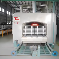 Four tunnel pour la cuisson des briques d'argile, la cuisson de la céramique et les fours industriels