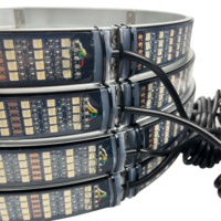 Kit d'éclairage de jantes LED RGBW double face Lumina 15" 17" 20" pour camions, avec contrôle par application, étanche IP67, 18800 Lumens
