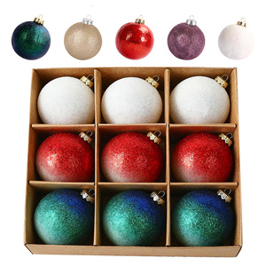 Set Regalo Natalizio con Palline Ecologiche in Polpa di Carta Personalizzate Vendita Calda - Product Image 1