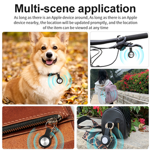 MOMOTECH, nuevo producto de seguimiento, antipérdida, 2 en 1, FindMy Smart Air Tag, rastreador GPS, localizador Voiture para <span class=keywords><strong>Iphone</strong></span> <span class=keywords><strong>13</strong></span> 14 15 16 17 <span class=keywords><strong>Pro</strong></span> <span class=keywords><strong>Max</strong></span> - Product Image 3