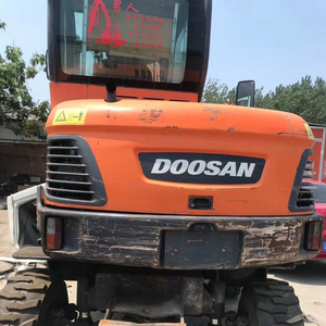 Excavadora de ruedas Doosan DX60W de 6 toneladas de segunda mano Doosan DX60W 100% original - Product Image 3