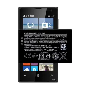 Nokia Lumia 435 532 Dual Sim 1560mAhの新しい電話バッテリー交換BV-5J新品0サイクル