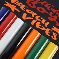 Alta calidad 3D Efecto elevado Puff Transfer 3D Puff película de transferencia de calor vinilo Dtf transferencias para tela
