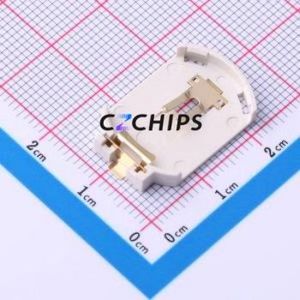 BS-2016-B4AA003 Button & Strip Battery Connector SMD Connector Battery Holder CR2016 Phosphor Bronze - Product Image 2