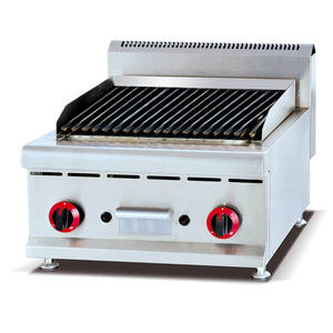 Grill rôtissoire électrique pour pierre de lave, en acier inoxydable, avec armoire, livraison gratuite - Product Image 6