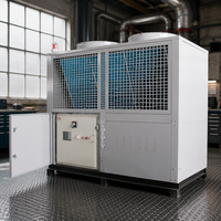 Chiller Paket Berpendingin Udara Efisiensi Tinggi Konsumsi Rendah 7~35 Pompa Motor Merek Terkenal untuk Produksi Energi Baru