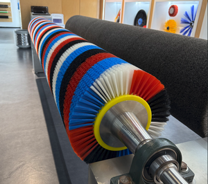 Cepillo de Rodillo de Limpieza de Nailon de Grado Industrial OEM Resistente a la Abrasión para Líneas de Producción de la Industria Alimentaria Función de Pulido Disponible - Product Image 2