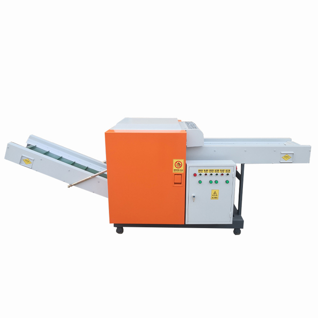 Hot Sale Waste Jeans Fabric Cotton Clothes Old Garments Cutting Machine Textile Recycling Machine