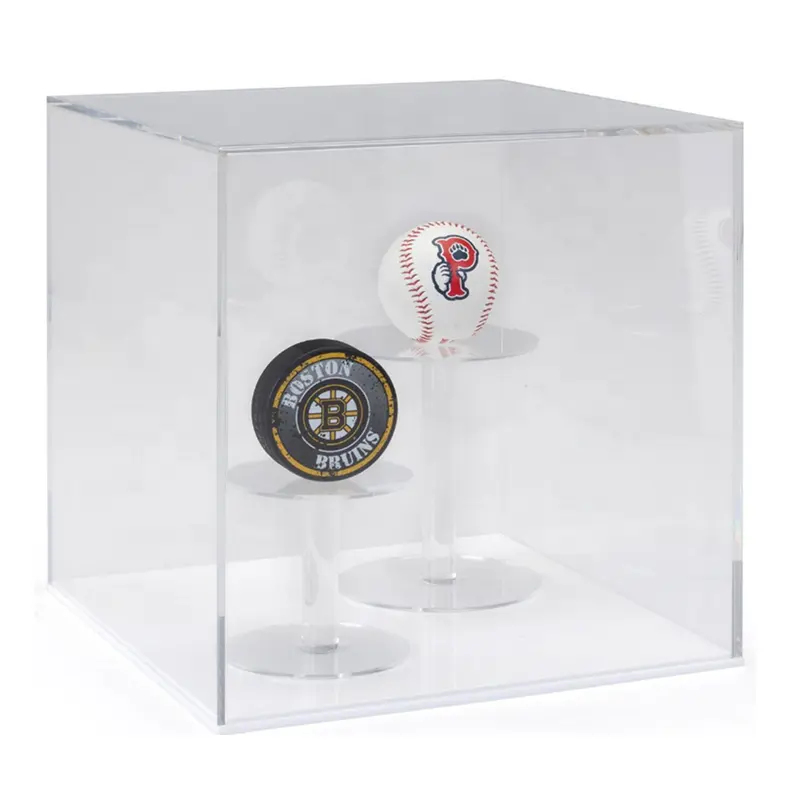 Glamdisplay pallina da golf di Fabbrica su misura acrilico trasparente casella di visualizzazione di caso del basamento