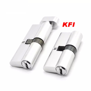 Kunci Silinder Satu Sisi 90Mm Kualitas Tinggi, Penjaga Keamanan Kunci Pintu Silinder - Product Image 1