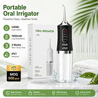 Irrigador Bucal Económico al por Mayor, Equipo Eléctrico Impermeable IPX7 para Limpieza Dental, Hilo Dental de Agua para el Hogar y Viajes