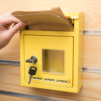 Boîtes aux lettres murales de haute qualité, très vendues, modernes, pour appartements résidentiels, boîte à journaux