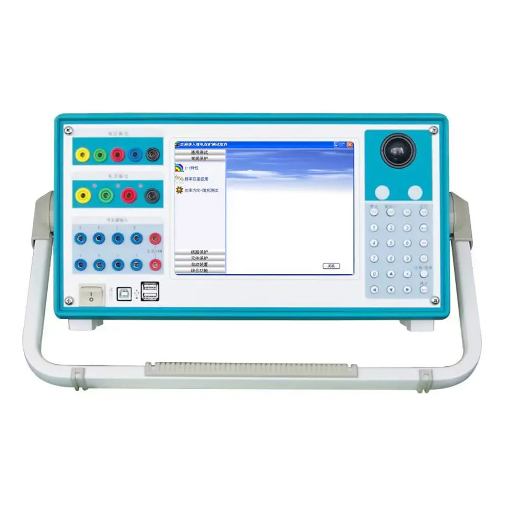 HT-802 Multi-Meter 3 Phase Protection Relay Tester Price Three Phase Electrical Secondary Current Secondary Injection Tester