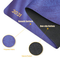 Tapis de souris personnalisé de qualité supérieure, grand format, en caoutchouc, résistant à l'eau, 90x40, antidérapant, imprimé par sublimation, thème anime, pour la décoration de bureau et les jeux