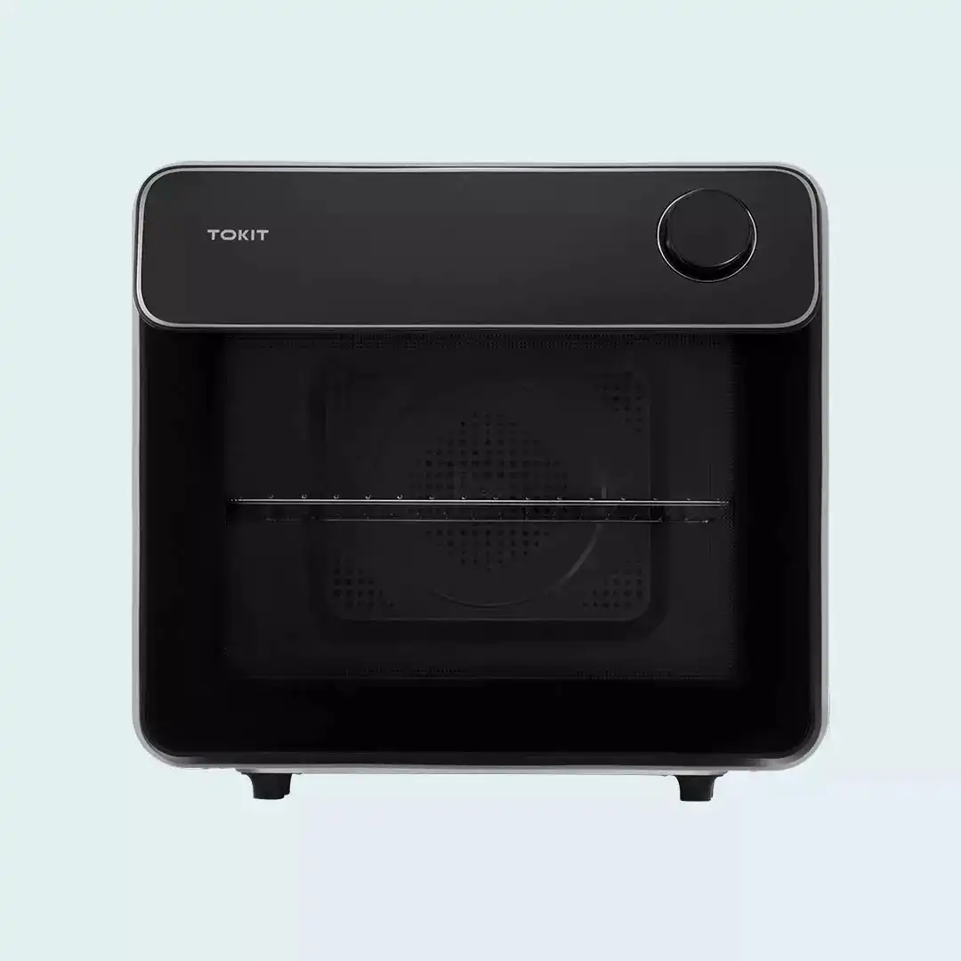 Tokit Oven Pintar Mini 32L, Pemanasan Cepat Oven Panggangan Udara Panas Fermentasi Otomatis Oven Roti Berfungsi dengan Mijia App