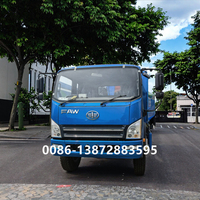 FAW 8cbm 10 tonnes mètres cubes 4*2 compacteur ordures compacteur camion ordures Compression camion prix de vente