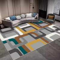 Modern Design Minimalist Living Room Carpet Floor Rug Cartoon Drawing High-end Geometric Carpet BTRG002 for Home or Office