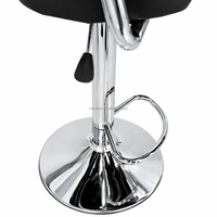Tabourets de bar ergonomiques modernes à dossier, directement de l'usine, pour cuisine ; Tabourets de bar durables à base métallique, vente en gros