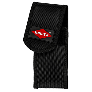 Pochette porte-outils KNIPEX en nylon noir avec patch logo pour le rangement des outils - Product Image 1