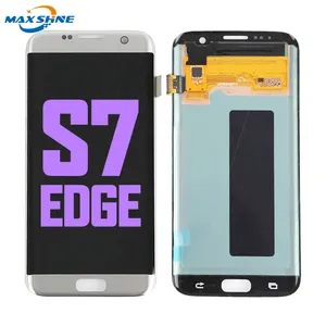 Per Samsung S7 Edge Display Lcd per Samsung S7 Edge Screen per Samsung Galaxy S7 Edge Display schermo Lcd cellulare Lcd manufatto