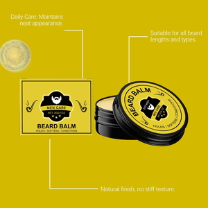 Baume à barbe personnalisé pour <span class=keywords><strong>homme</strong></span>, <span class=keywords><strong>crème</strong></span> à raser de qualité supérieure, favorise une croissance plus rapide de la barbe, baume à barbe adoucissant - Product Image 5