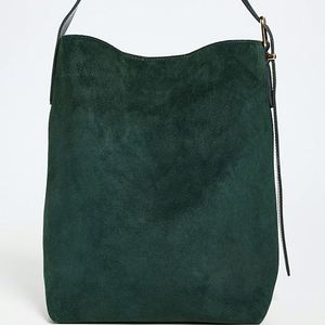 Sac fourre-tout essentiel en cuir suédé couleur unie personnalisé pour femme, portable, à bandoulière unique, idéal pour les voyages et le shopping, toutes saisons - Product Image 2