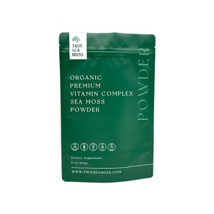 Sachet Doypack économique imprimé vide de 150g en Mylar pour poudre de protéines de lactosérum, sachet à fermeture éclair pour poudre d'açaï biologique - Product Image 2