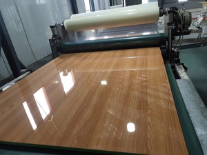 Prezzo più economico e pannello mdf in legno di alta qualità melamina 18mm UV pannello lucido mdf