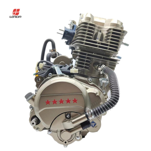 เครื่องยนต์สามล้อ OEM Loncin 260 ซีซี 4 จังหวะ ระบายความร้อนด้วยน้ำ สูบเดียว คาร์บูเรเตอร์/EFI OHV สองวาล์ว พร้อมเกียร์ 5 สปีด สำหรับรถสามล้อ 260 ซีซี - Product Image 3