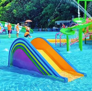 Vendita diretta in fabbrica vetroresina privata altra acqua Indoor/Outdoor scivolo attrezzature da gioco per la piscina - Product Image 1