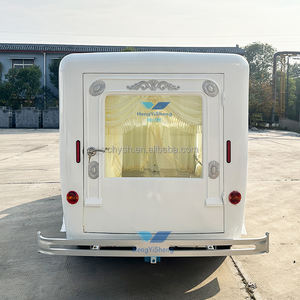 Carro de servicio funerario eléctrico estilo caballo de lujo, coche fúnebre eléctrico clásico Vintage para transporte especial - Product Image 5