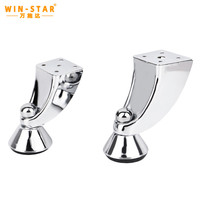 Pieds de canapé robustes WINSTRA, pieds de meubles en métal, supports pour canapé, lit, table, quincaillerie pour meubles de maison