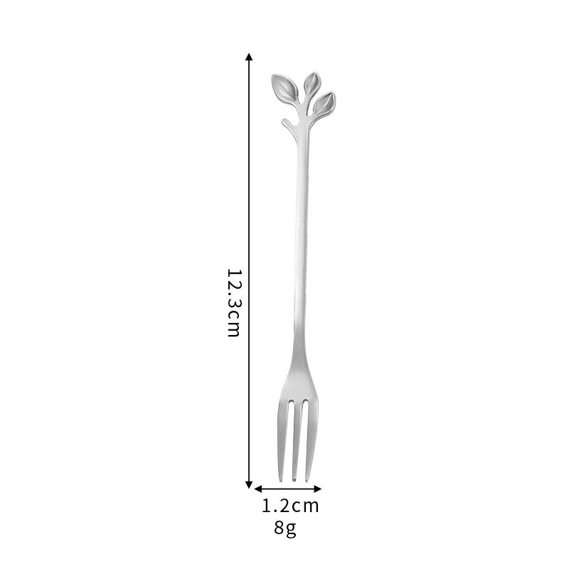 Low Price Set Silver Food Grade Portable Stainless Steel Cutlery Metal Spoon and Fork WB07271