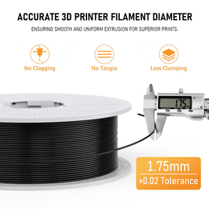 Filamento PLA de 1.75mm, 1KG, Recarga de Filamento 3D en Bobina de Plástico Flexible de Múltiples Colores para Impresora 3D Bambu Lab - Product Image 3