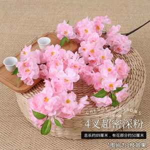 Vente en gros de branches d'<span class=keywords><strong>arbre</strong></span> de décoration de mariage, <span class=keywords><strong>fleurs</strong></span> artificielles en soie, branches de <span class=keywords><strong>fleurs</strong></span> de cerisier <span class=keywords><strong>blanches</strong></span> et roses pour arche de table - Product Image 6
