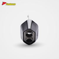 Système d'échappement de moto à prix de gros Forsound Factory, silencieux noir entièrement peint par pulvérisation pour R1300GS, R1200GS, R1250GS