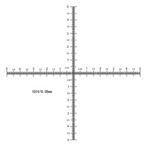 Lentille de <span class=keywords><strong>Film</strong></span> antireflet de Division 30X 0.05mm 10mm Loupe de Loupe achromatique avec échelle micrométrique - Product Image 6