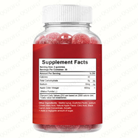 Gummies au vinaigre de cidre de pomme personnalisables, soutien digestif, gestion du poids, supplément d'énergie naturel, fabricant en marque blanche
