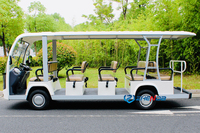 Bus électrique Nouvelle voiture buggy touristique 14 places grand espace pour le transport touristique spécial à vendre