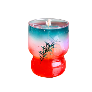Vela Aromática Hecha a Mano con Cera de Soya en Forma de Bebida, en Vaso de Vidrio, con Aroma a Rosa, para <span class=keywords><strong>Navidad</strong></span>, Cumpleaños, Bodas, Regalos - Product Image 6