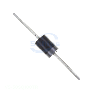 Single Diodes Integrated Circuits Chip VS-50SQ100TR Authorized Distributor DIODE SCHOTTKY 100V 5A DO204AR DO-204AR, Axial - Product Image 1
