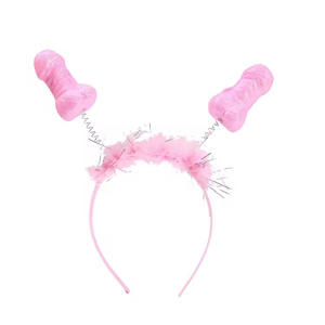 Hstyle all'ingrosso rosa Willy fascia da addio al celibato giocattoli per adulti copricapo sposa ragazza addio al nubilato bomboniere HS1808 per decorazioni per feste - Product Image 6