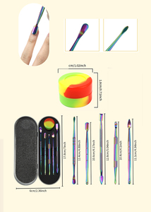 Beyoulabs Portable Smoking Accessory Set Bowl Grinder Ashtray Small knife Scissors Rolled Tubes <b>Lighter</b> Holder Rolling Tray - Product Image 6