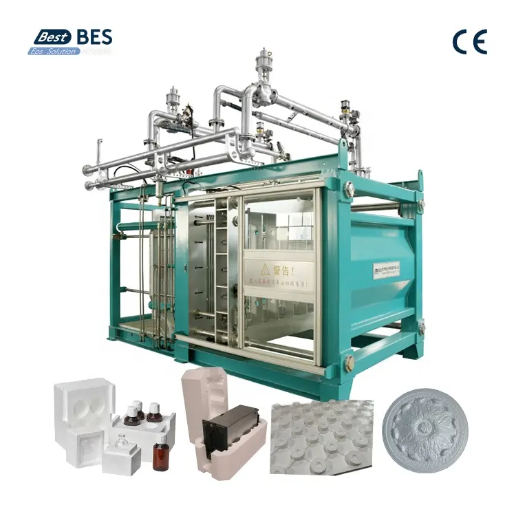 BES Automatic EPS Packing Full Machine Extruder Insulation Box Make Machine For Seeding Tray ICF Block Fish Box Production Line