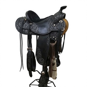 Selle anglaise d'aspect antique, style européen, pour course hippique, selle vintage, équitation, cuir écologique, selles australiennes - Product Image 6