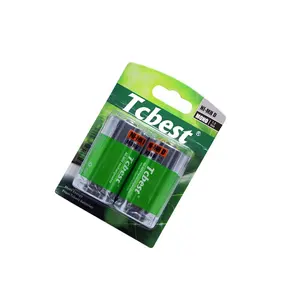 Top supplier D Ni-MH 4000mAh 1.2v Rechargeable Battery