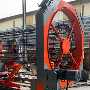 Equipo de Soldadura Avanzado para la Fabricación de Jaulas de Acero con Control Numérico, Rolado y Soldadura Automáticos para Malla de Refuerzo - Product Image 1